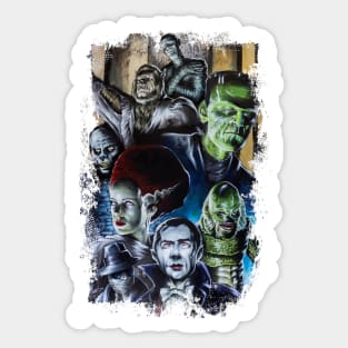 monster mash Sticker